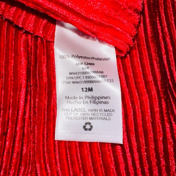 Wonder Nation Baby Girl Holiday Velour Pant Set B6 - Picture 5 of 7